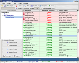 MailList Validator